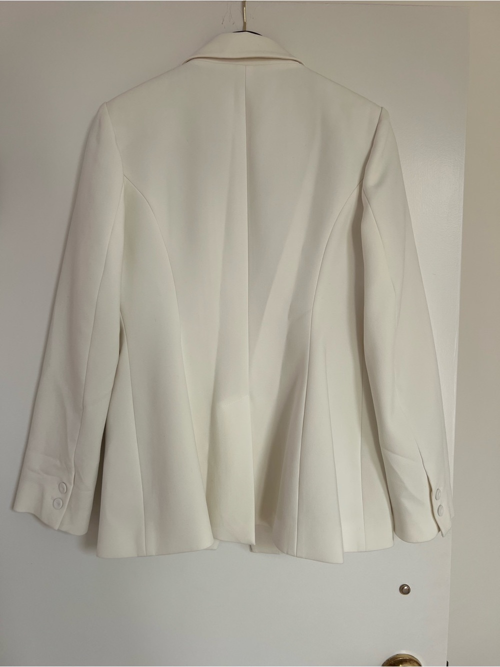 Favorite Daughter White Tailored Blazer - “The Favorite Classic Blazer” - Picture 4 of 7
